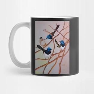 Australian Blue Wrens Mug